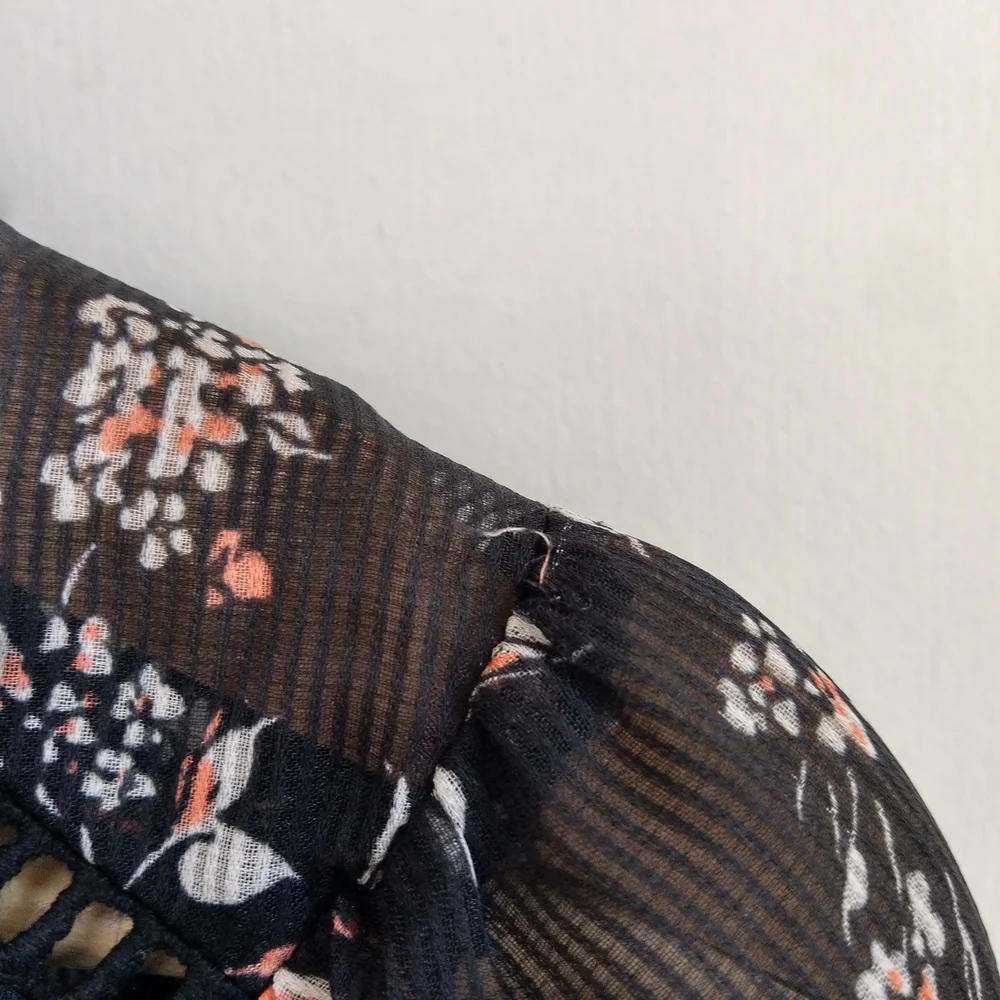 Ann Taylor sheer thread